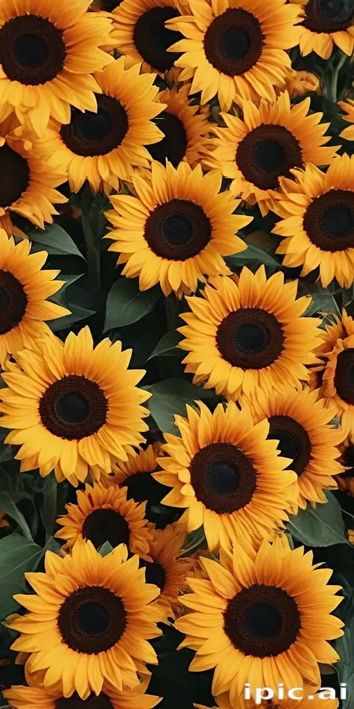 sunflower backgrounds aesthetic