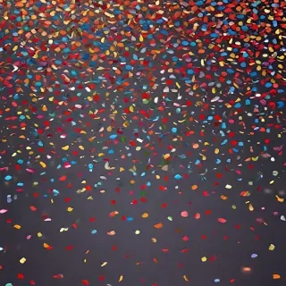 confetti vector