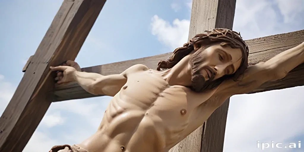 picture of jesus on the cross