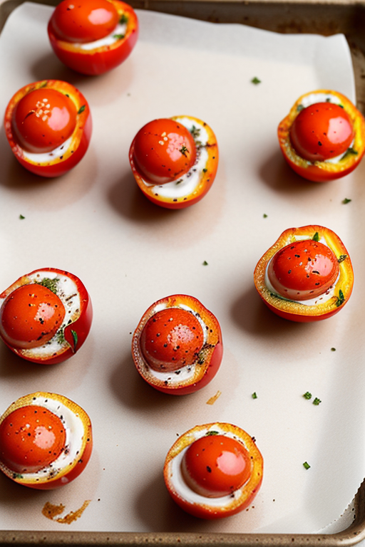 roasted red pepper egg bites
