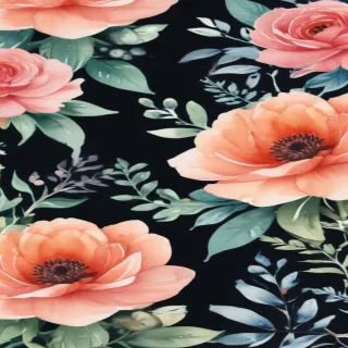 watercolor flowers clipart