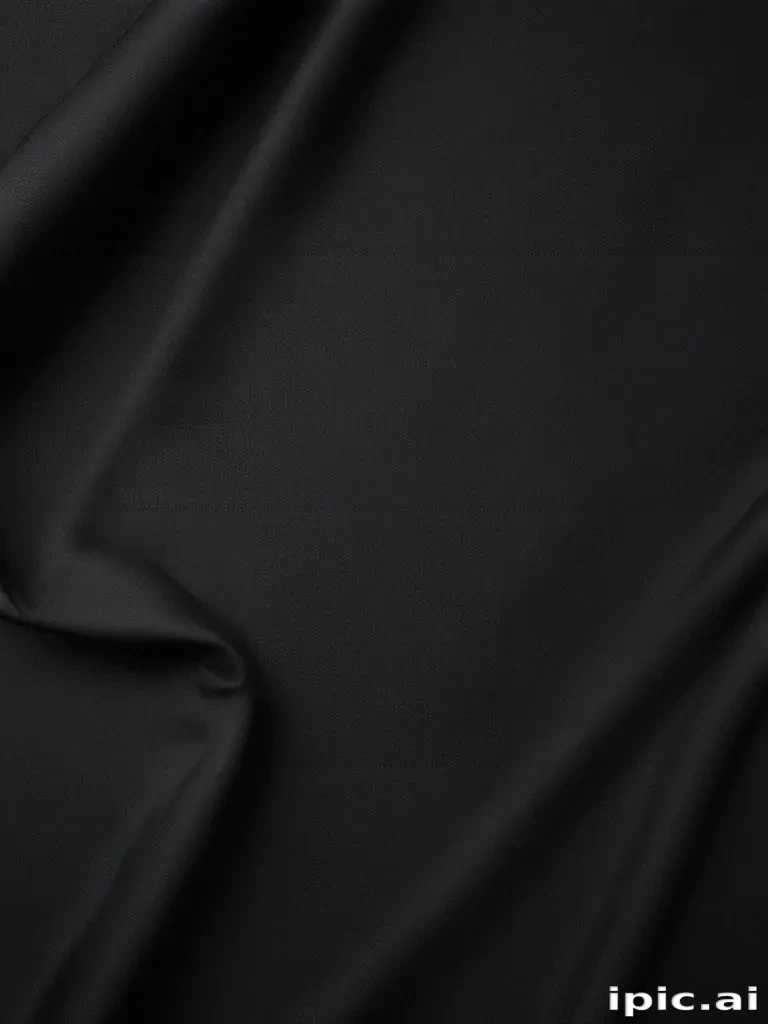 black fabric texture