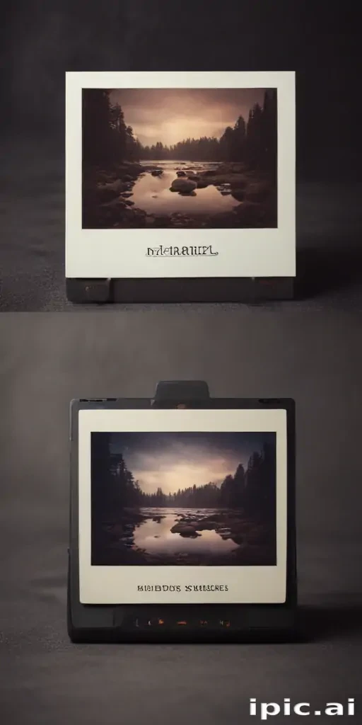 polaroid mockup