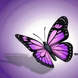 purple background butterfly