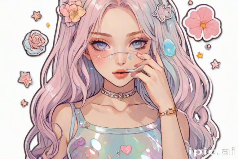transparent aesthetic stickers