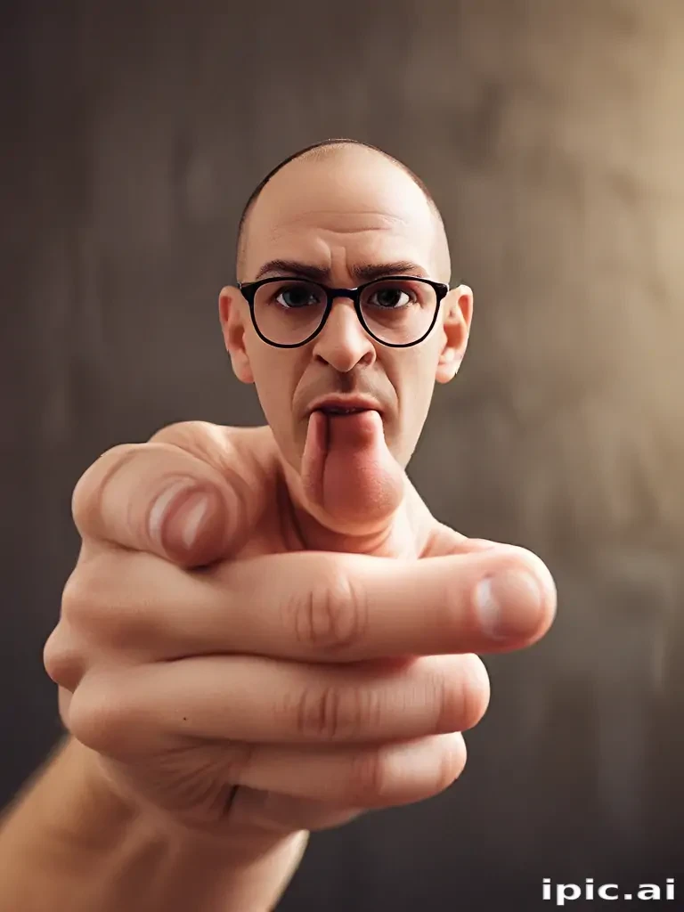 finger pointing at you