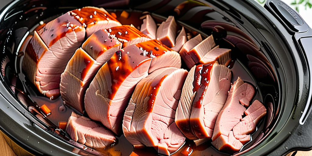 frozen pork loin in the crock pot
