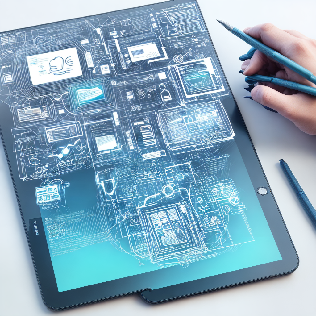 Sketch on the pulse of technology