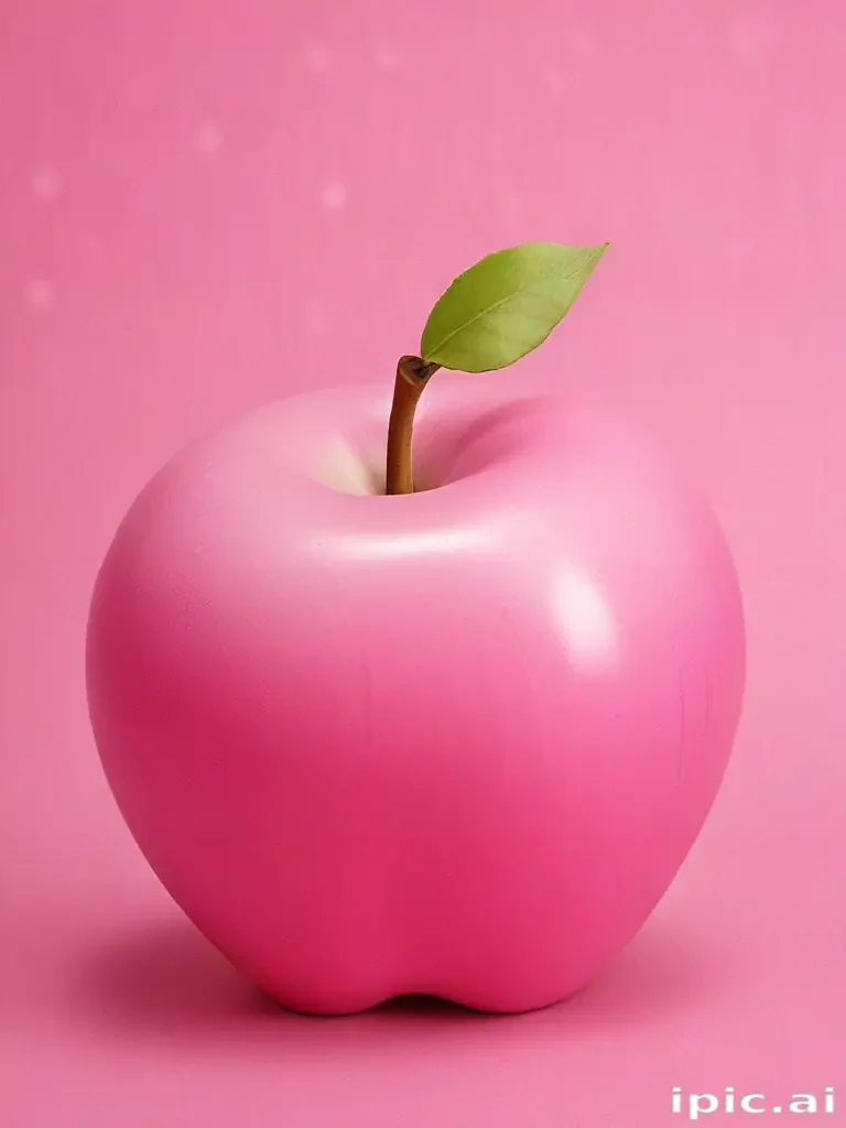 pink apple wallpaper
