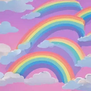 rainbow aesthetic wallpaper