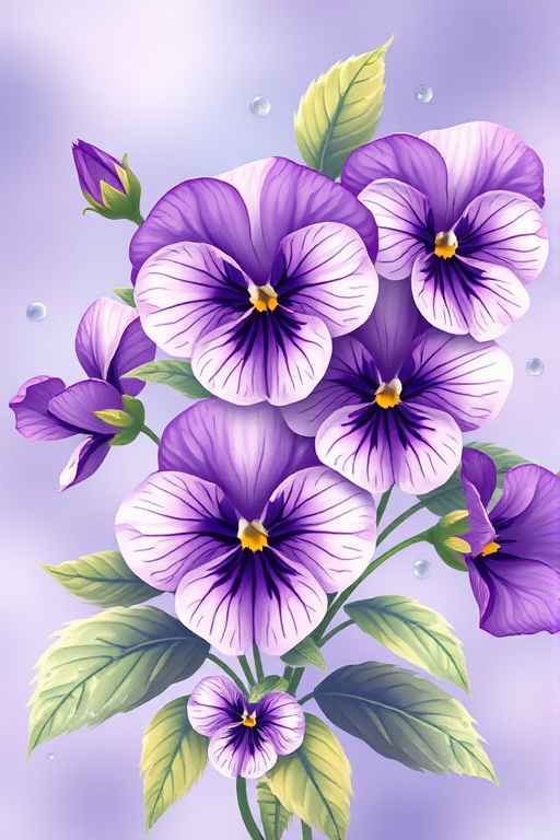 violets png