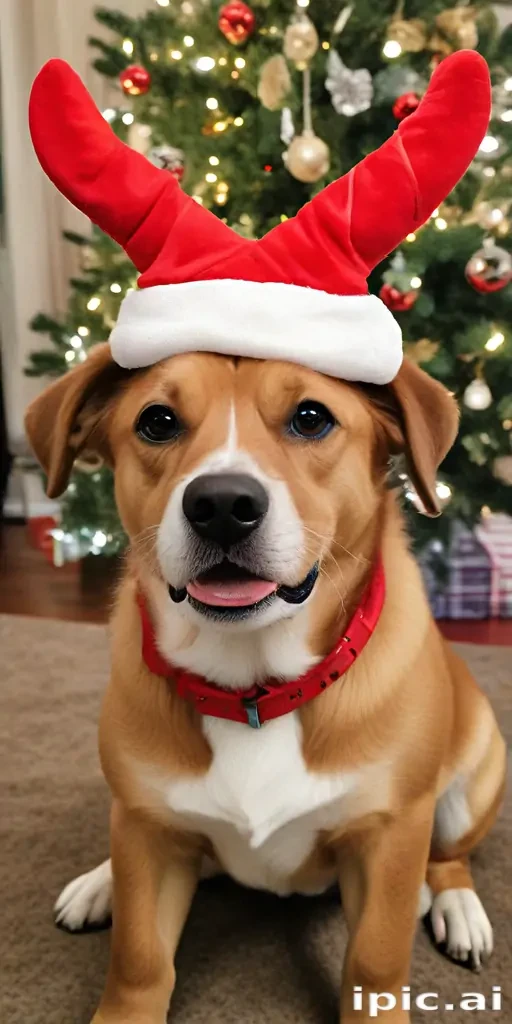 christmas dog pics