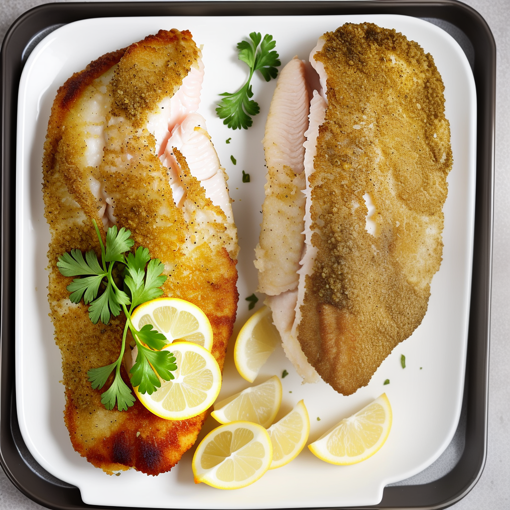 oven baked walleye no breading