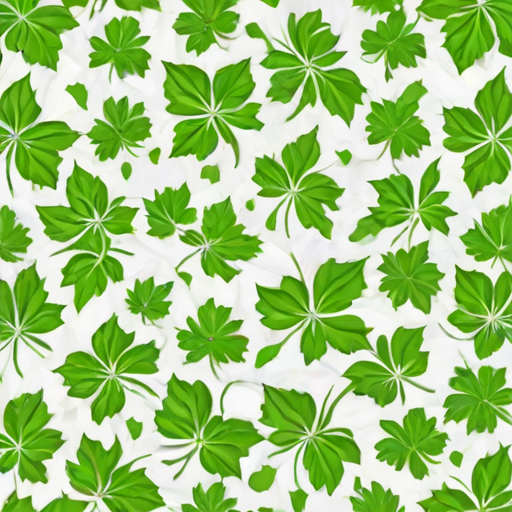 white and green background