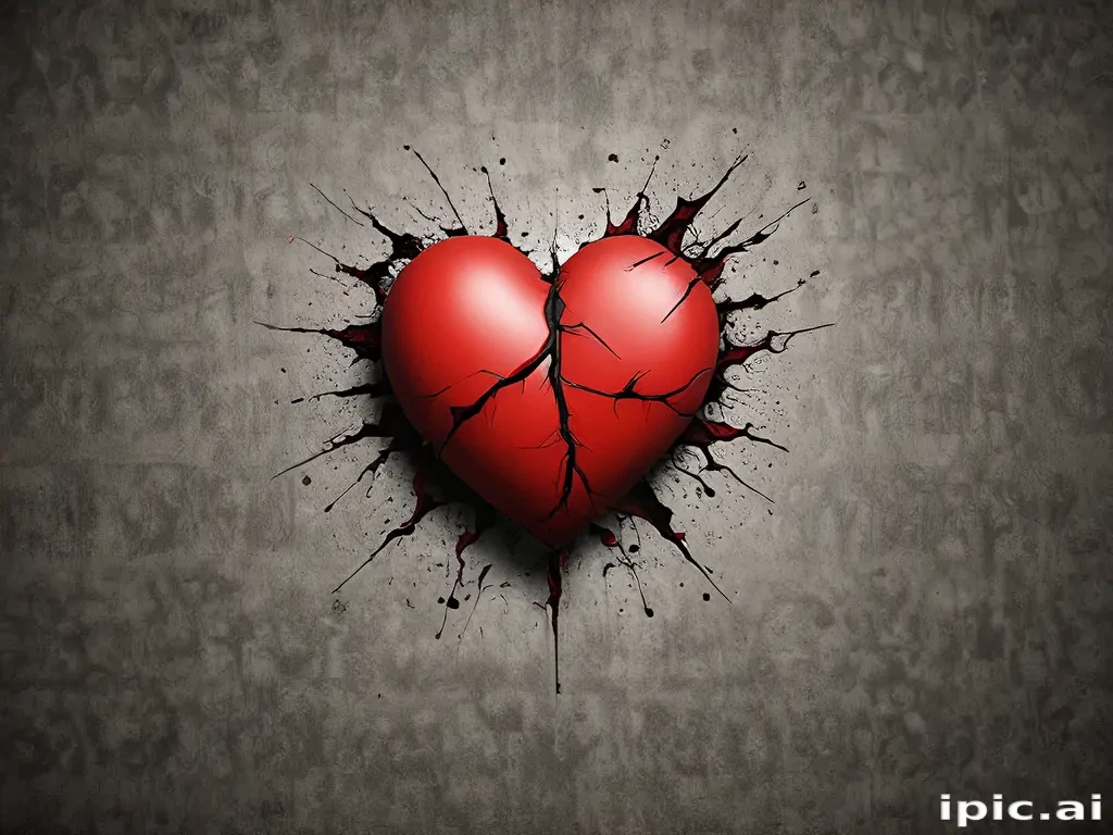 heart broken wallpaper