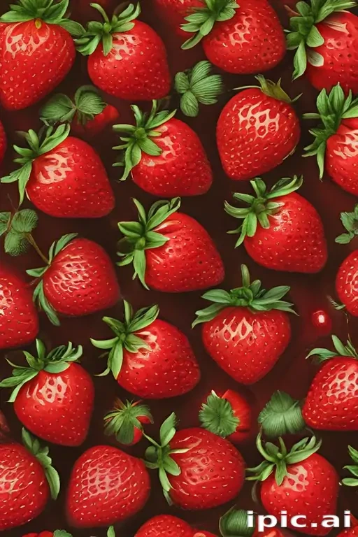 strawberry wallpaper desktop