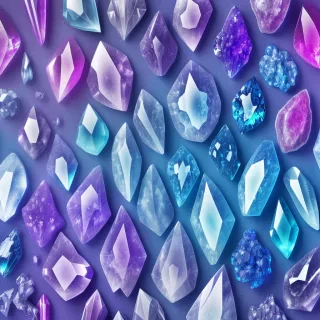 crystals background