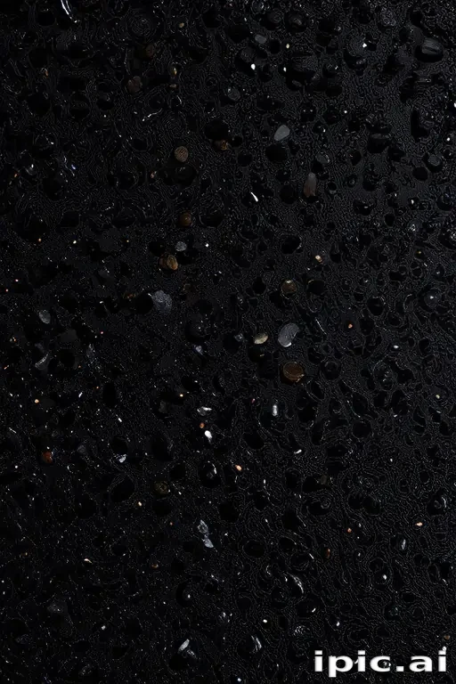 black background glitter
