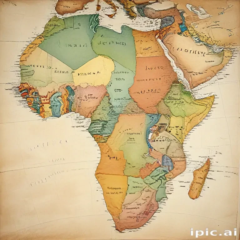 map of africa