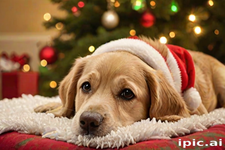 pictures of dogs christmas