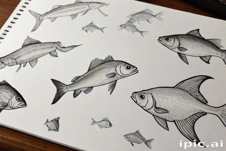 fish drawings