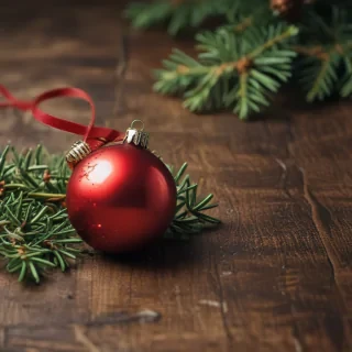 simple christmas iphone wallpaper
