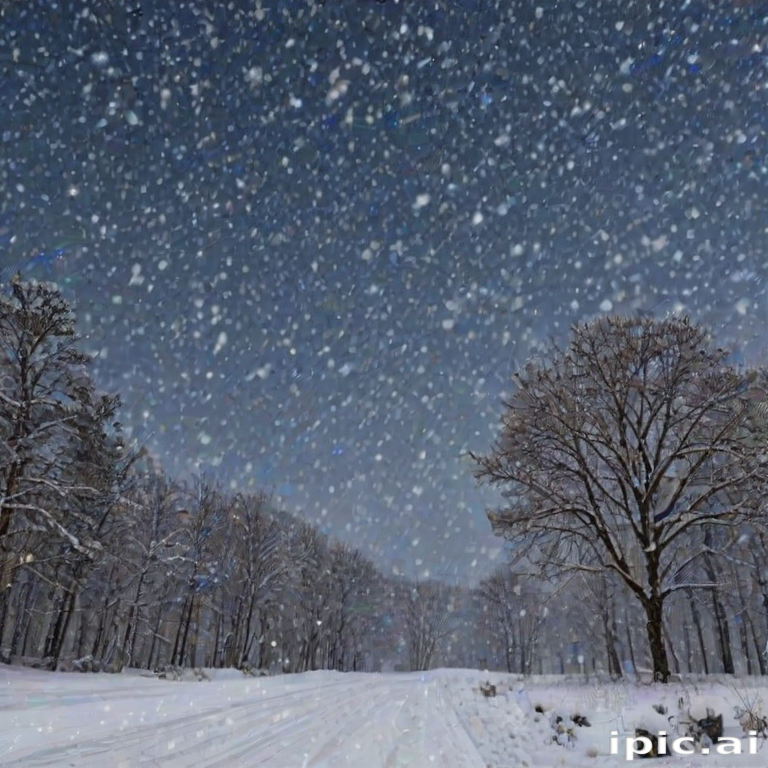 falling snow png