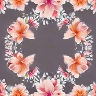 flower circle png