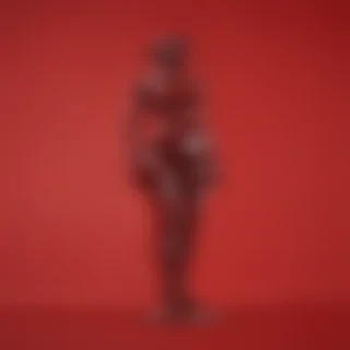 red bg plain