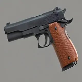 gun with no background