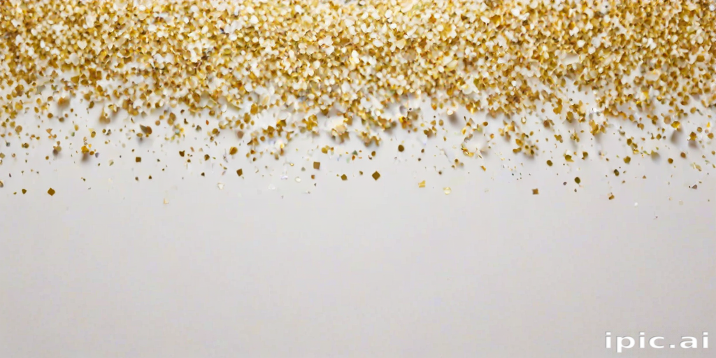 white & gold background