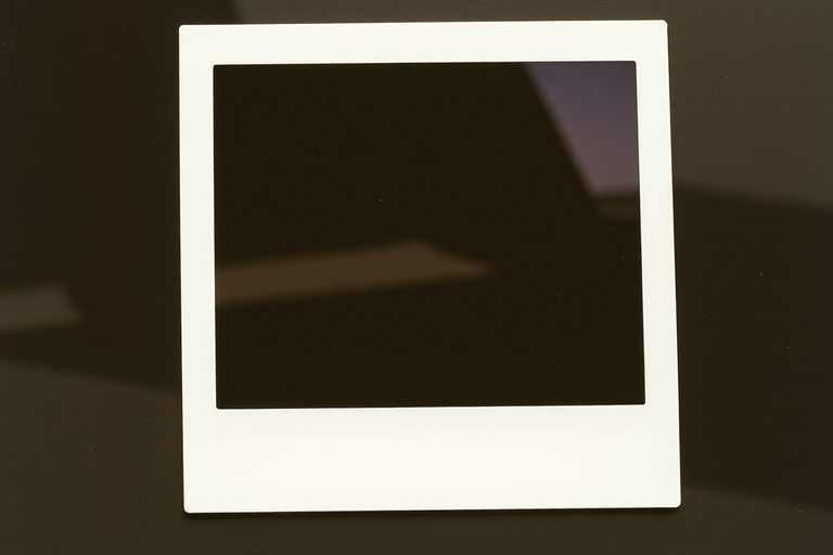 aesthetic polaroid frame