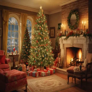 vintage christmas images to print