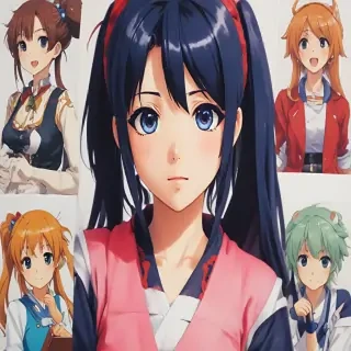 photos of anime characters