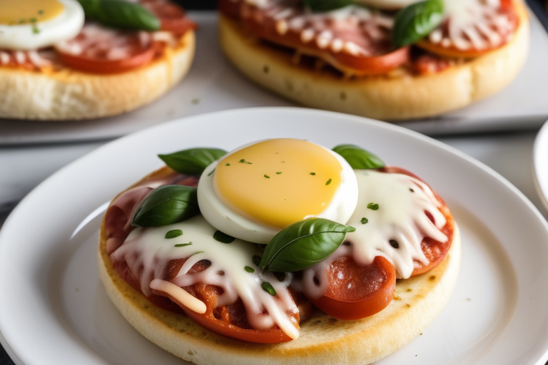english muffin pizza air fryer