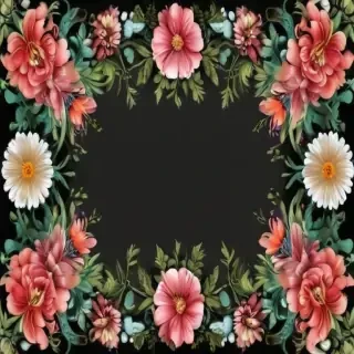 flower border clipart