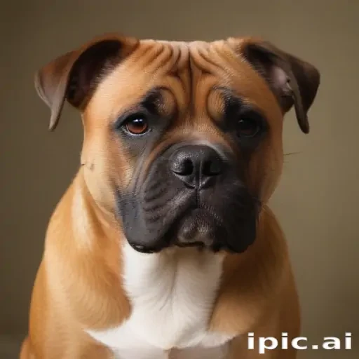 staffy bull bullmastiff