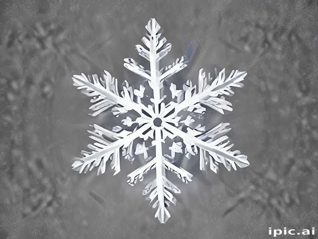 snowflake clipart with transparent background