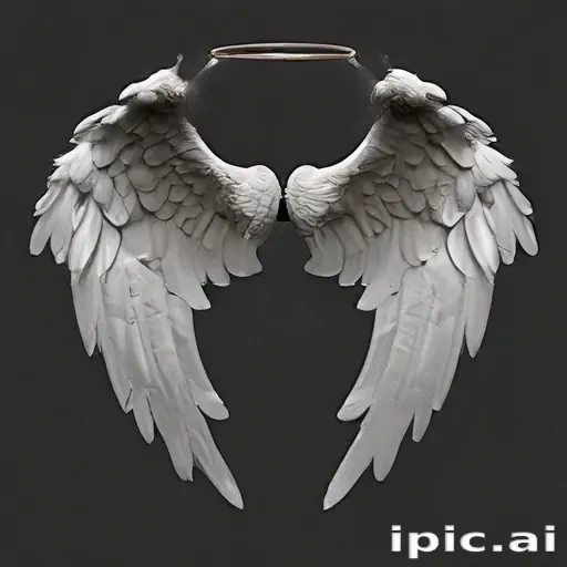 realistic angel wings png