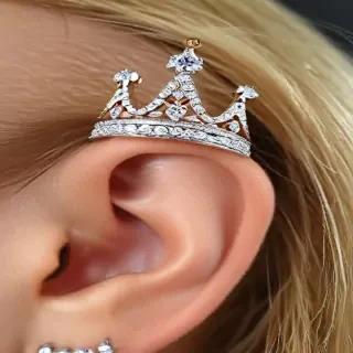 kings crown piercing