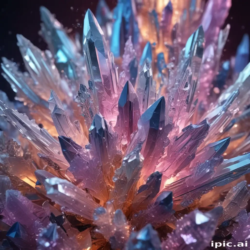 crystals background