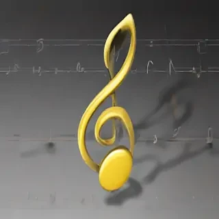 music note transparent