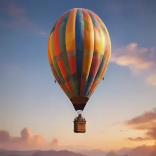 hot air balloon png