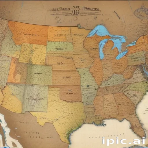 map of the us states