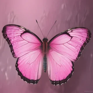 pink butterfly images
