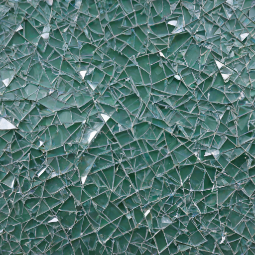 broken glass texture