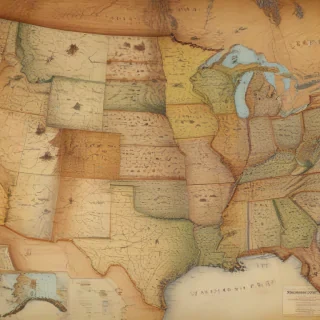 map of the us states