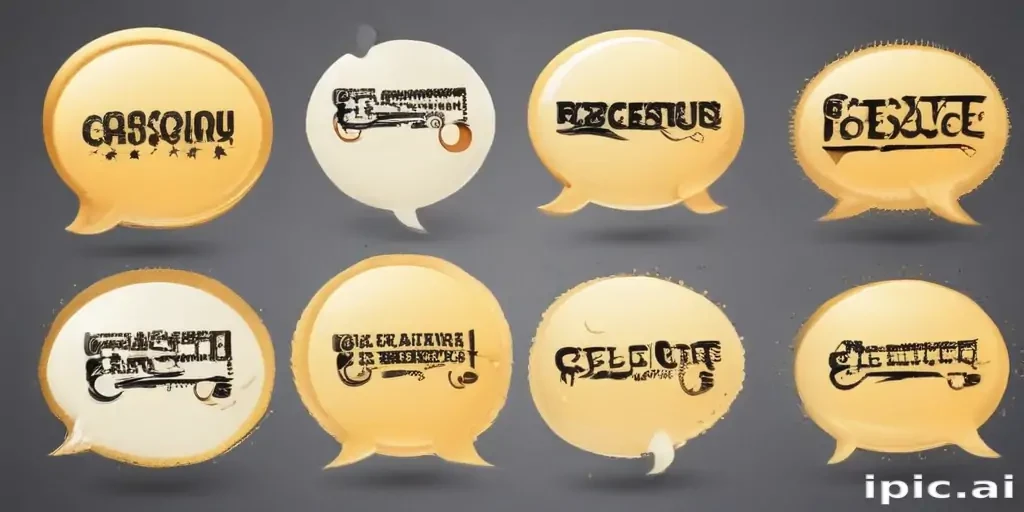 speech bubble clip art