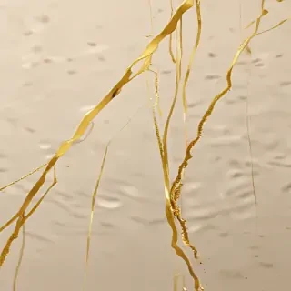 gold lines png