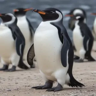 penguins background